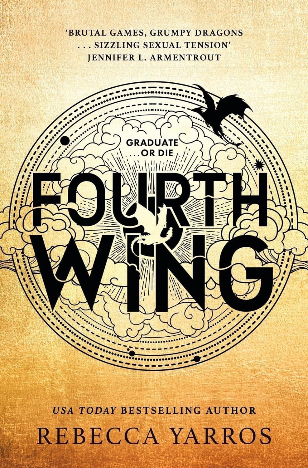 Fourth Wing By Rebecca Yarros hardcover
