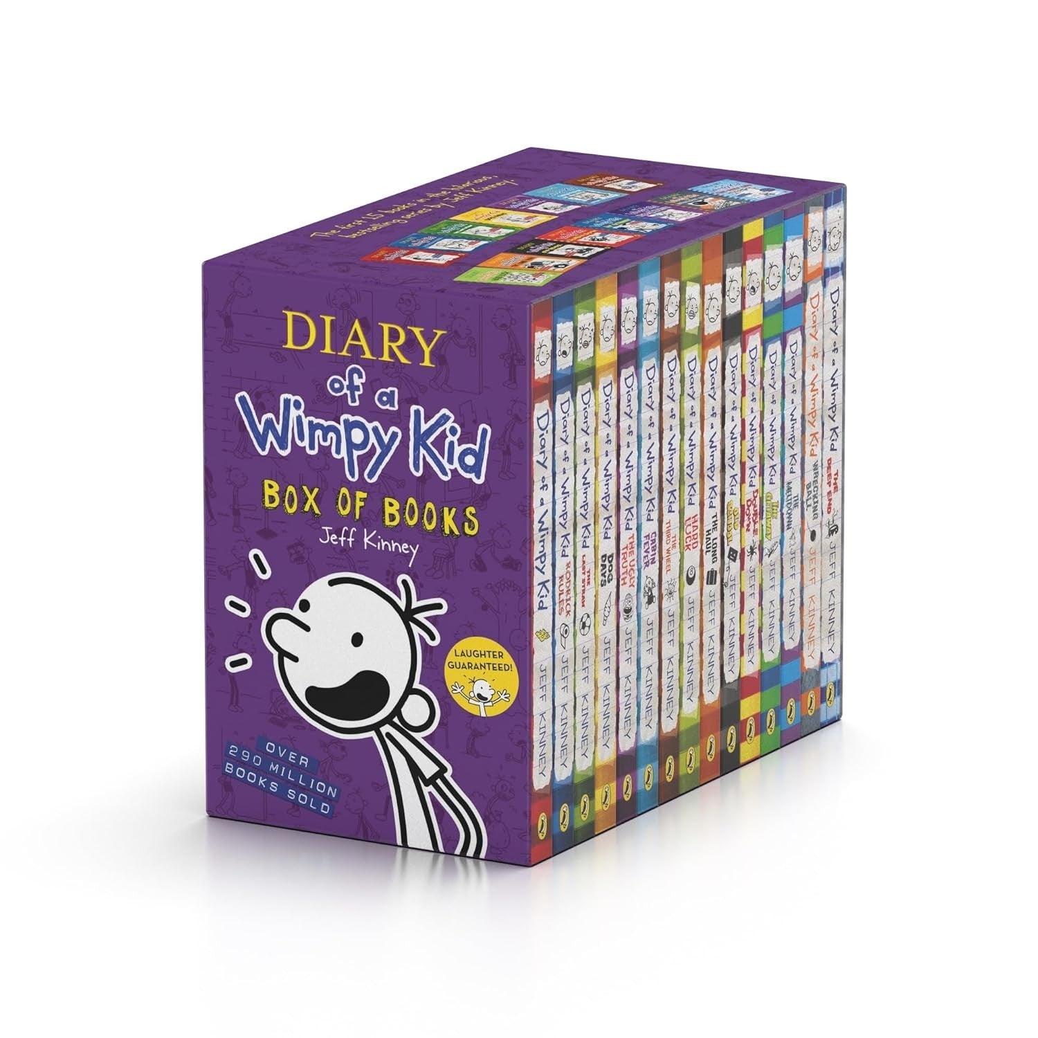 Diary of a Wimpy Kid Boxset (15 Books Collection)