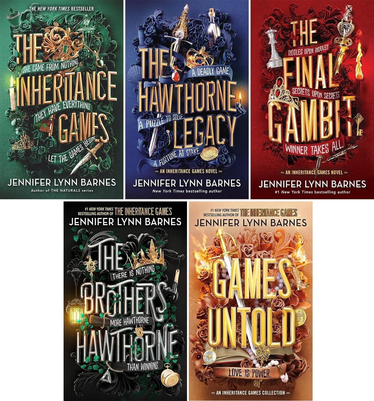 The Inheritance Games Series By Jennifer Barnes