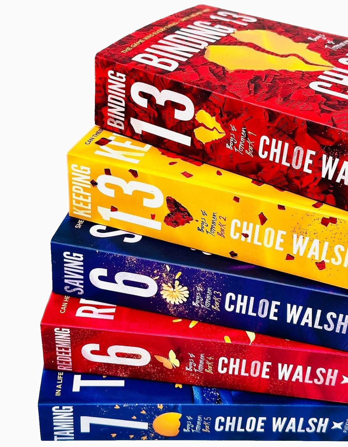 Boys of Tommen Series Collection Set By Chloe Walsh