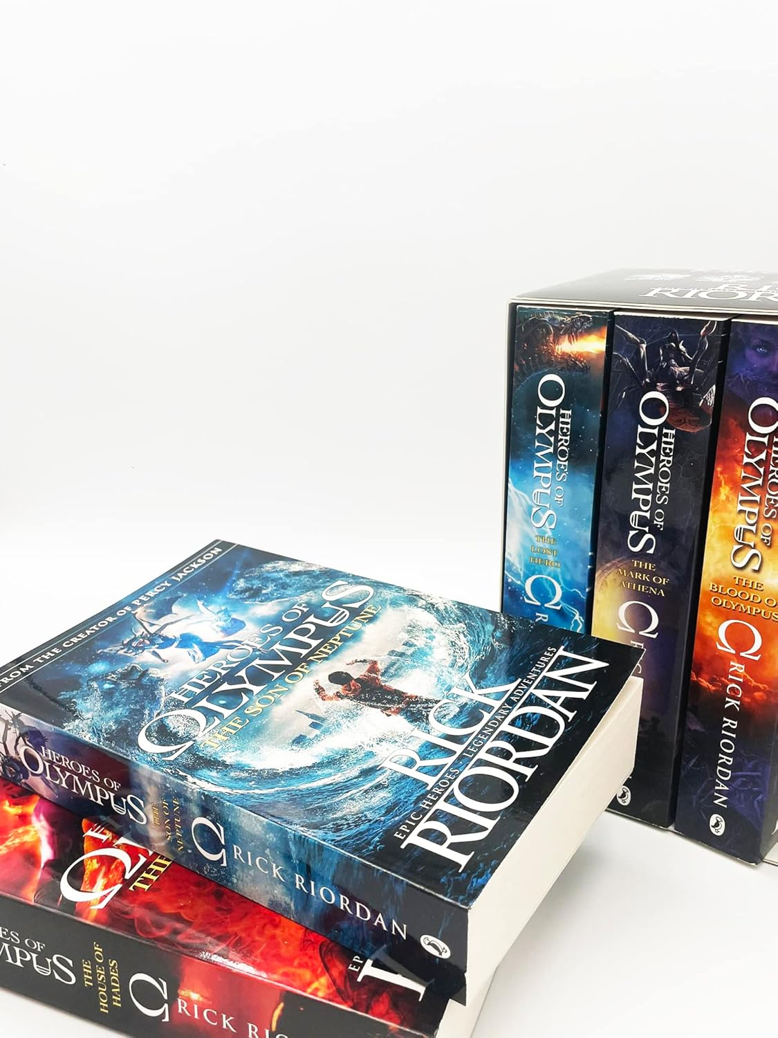 Heroes of Olympus Complete Collection by Rick Riordan