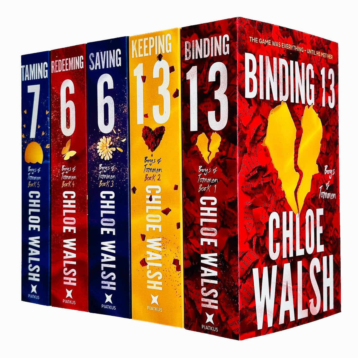 Boys of Tommen Series Collection Set By Chloe Walsh
