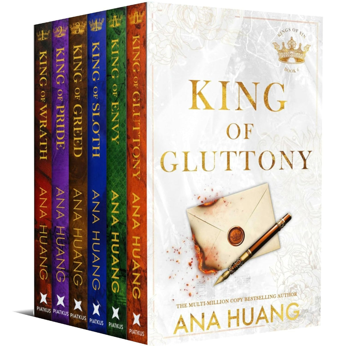 Kings of Sin Series 6 Books Collection Set By Ana Huang