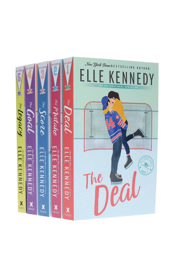 Elle Kennedy Off Campus Series 5 Books Collection
