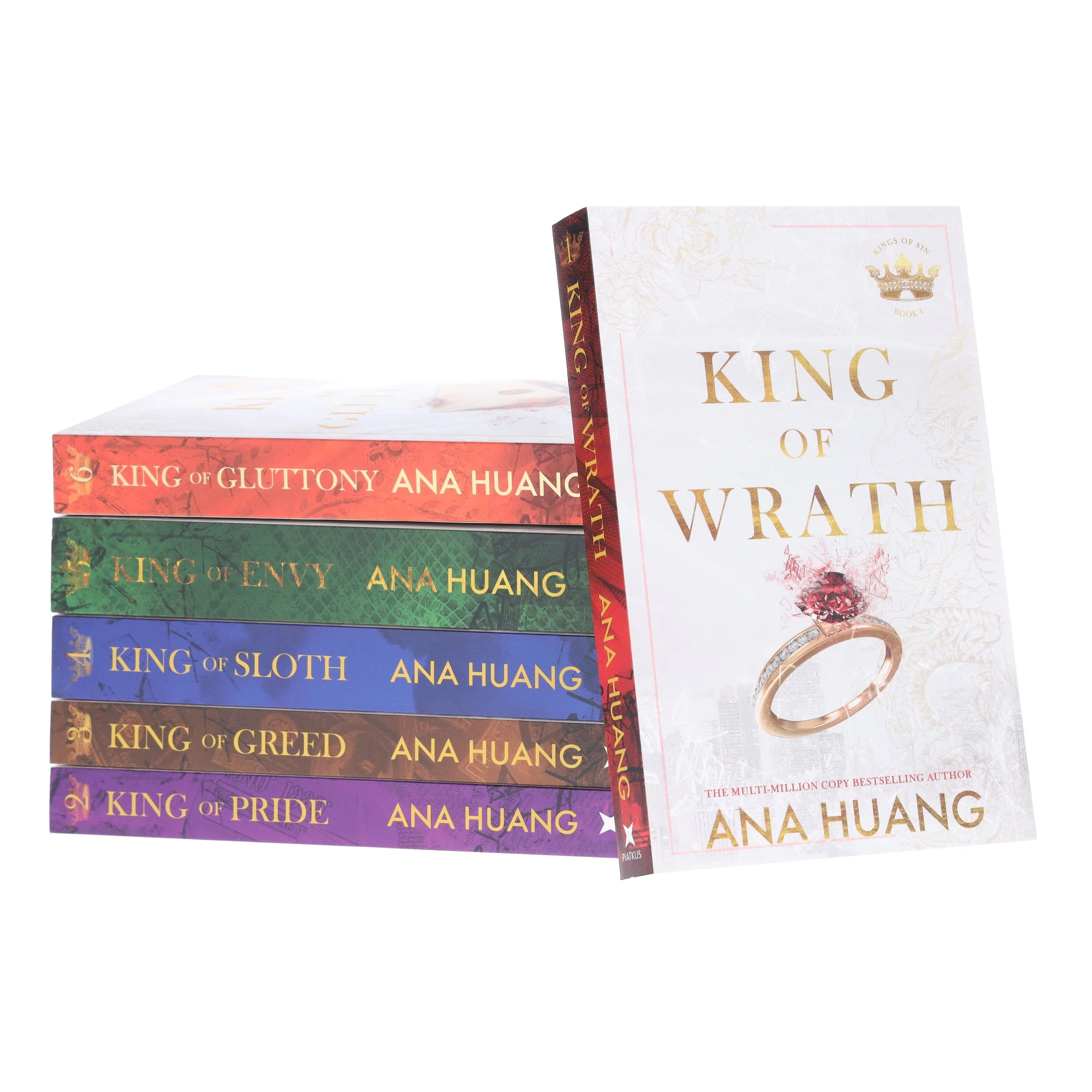 Kings of Sin Series 6 Books Collection Set By Ana Huang